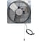 Iliving Silver 20 inch Shutter Exhaust Attic Garage Grow Fan with 2 Speed Thermostat 6 ft. 3 Plugs Cord ILG8SF20V-T - alternate 4